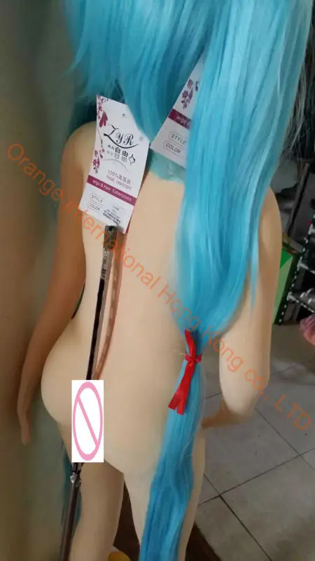 Anime Miku Porn - 2015 Top quality 130cm Japanese anime sex dolls,Hatsune Miku sex pillow  doll,life size anime porn loli doll with skeleton,ST-135