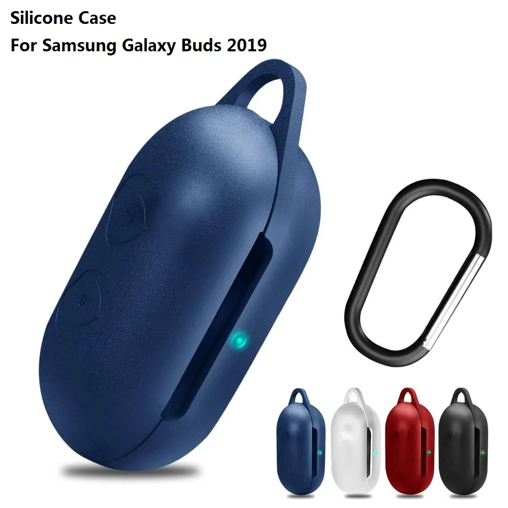 Solid Color Silicone Case Compatible for Samsung Galaxy Buds 2019 Shock Resistant Cover | Электроника