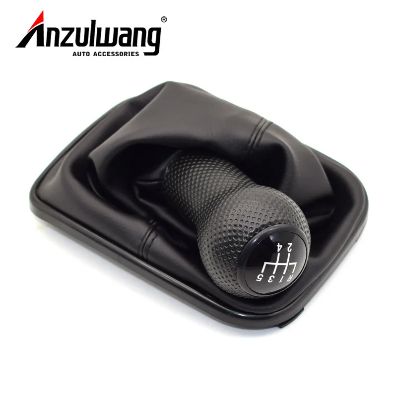 

23mm For Volkswagen VW Golf 4 IV MK4 GTI R32 Bora Jetta 5 Speed Black Frame Gear Shift Knob Lever Gaiter Boot 1999-2004