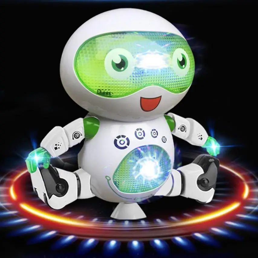 electronic walking dancing robot toy