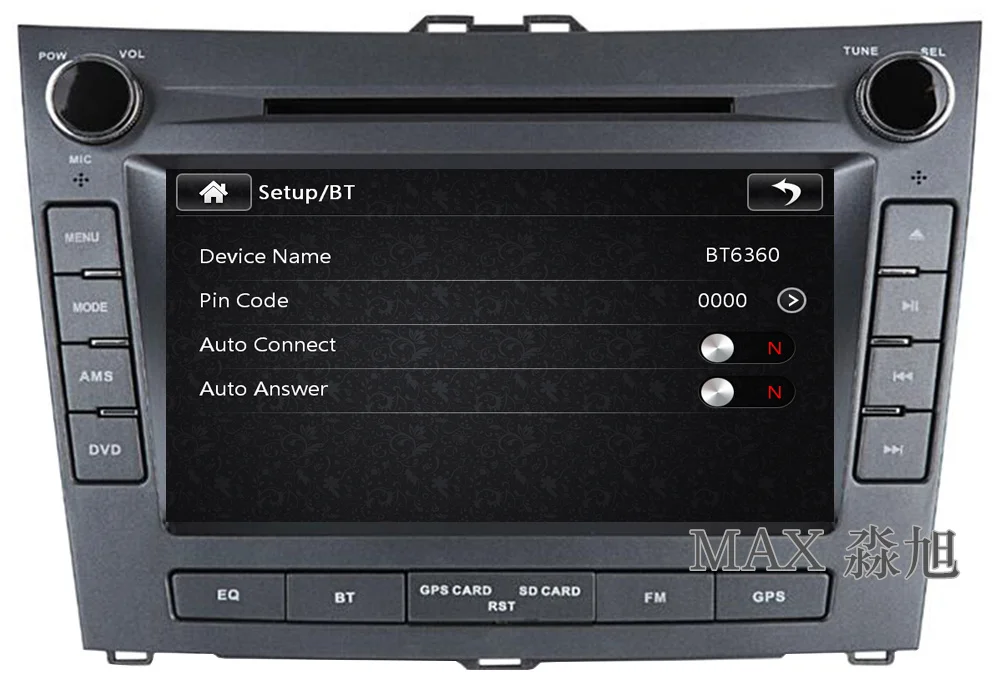 Sale MAX 2 din 8" Car DVD Player For BYD L3 Radio RDS GPS Navigation System Free Map 3G 1080P Bluetooth call/music swc 7