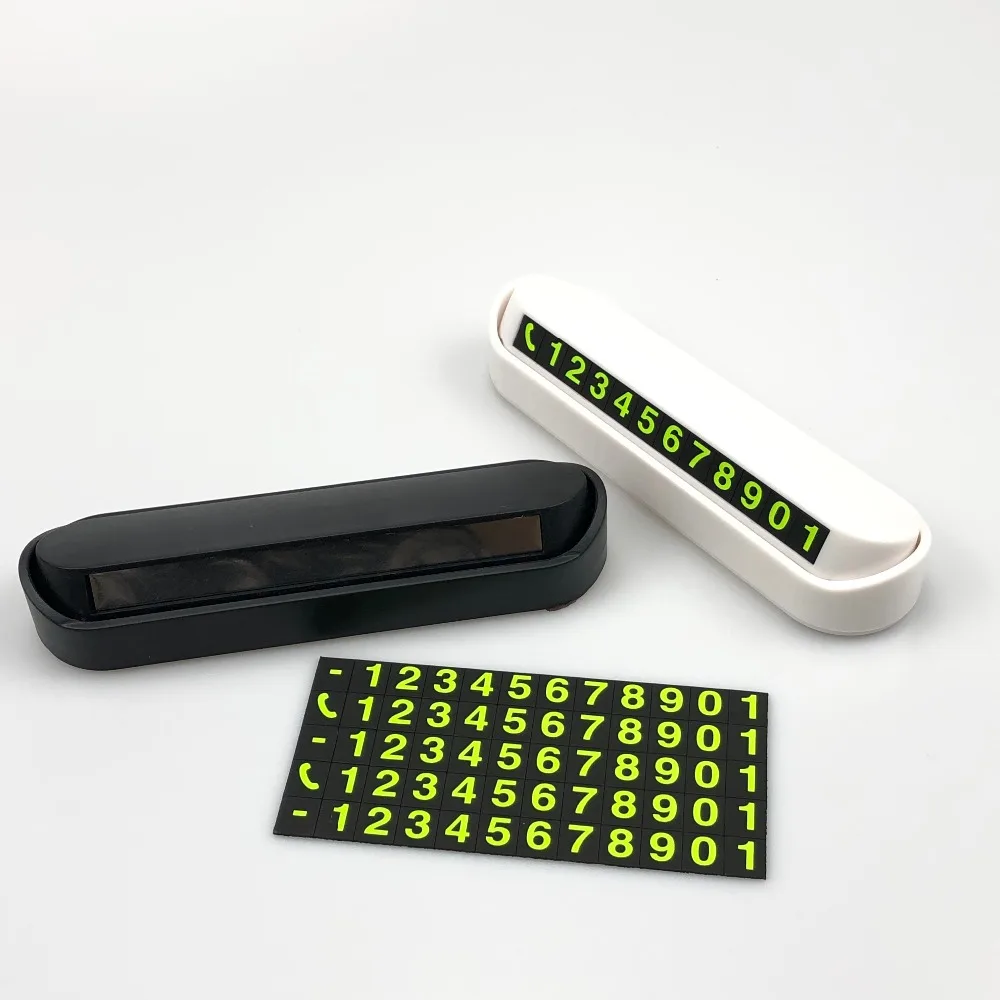 Car Styling Temporary Parking Card For Citroen DS-series C-Quatre C-Triomphe Picasso C1 C2 C3 C4 C4L C5 Xsara Cactus Elysee