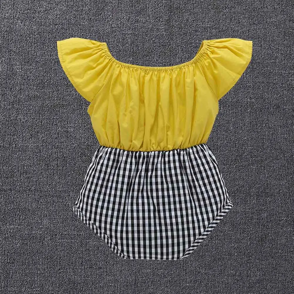 

Children Kids Baby Girls Bodysuit Jumpsuit Jumper Summer Cute Outfits Clothes NSV775