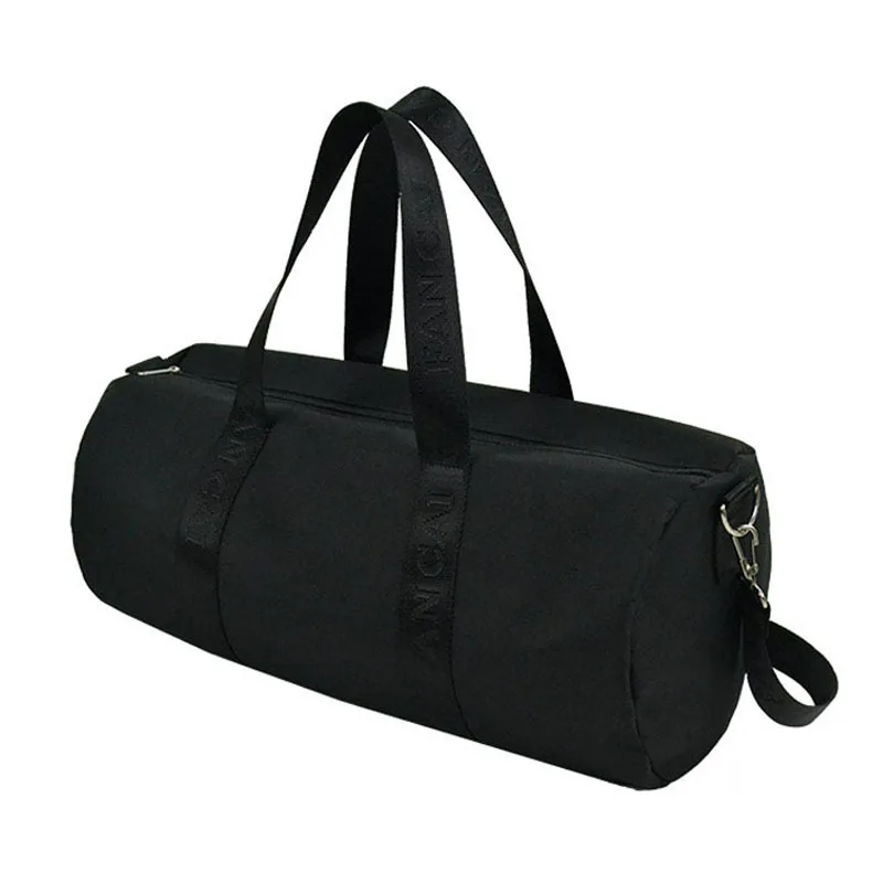 Unisex Black Foldable Large Sports Bag Gym Bag Sports Fitness Yoga Bag Portable Shoulder Bag Sac