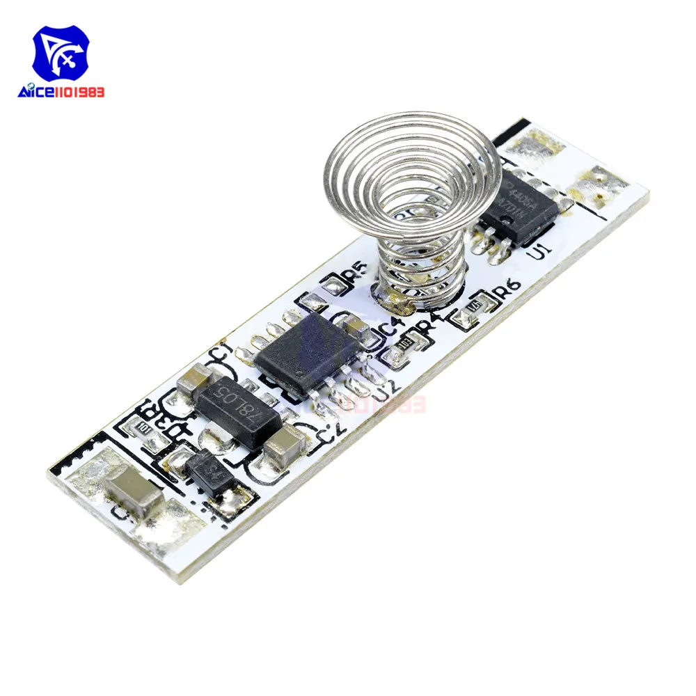 9V-24V 30W 3A Touch Switch Capacitive Sensor Module LED Dimming Control Lamps Active Components Hard Light Controller Three Mode