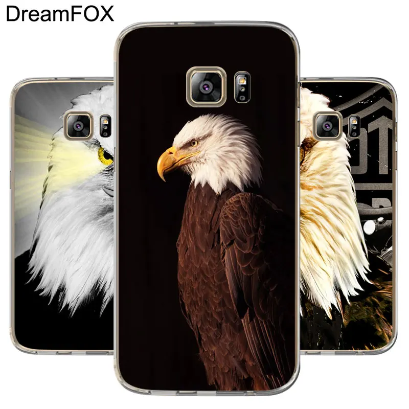 DREAMFOX M466 Eagle Soft TPU Silicone Case Cover For Samsung Galaxy Note S 6 7 8 9 10 10e 11 11e Lite Edge Plus |