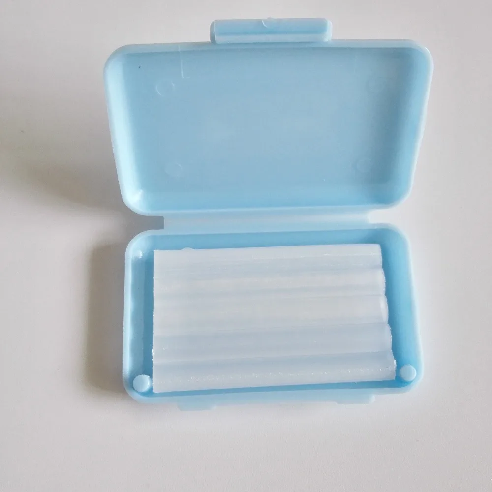 5 boxes/pack Dental Orthodontics Ortho Wax for Braces Irritation Mint