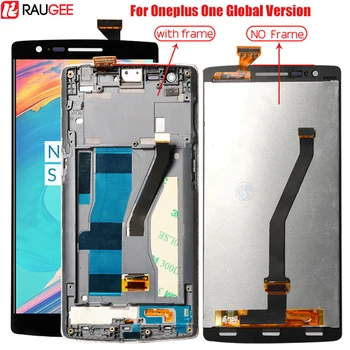 

Raugee For Oneplus One LCD Screen With Frame For Oneplus One Lcd Touch Screen Digitizer Replacement On A0001 1 Global Version