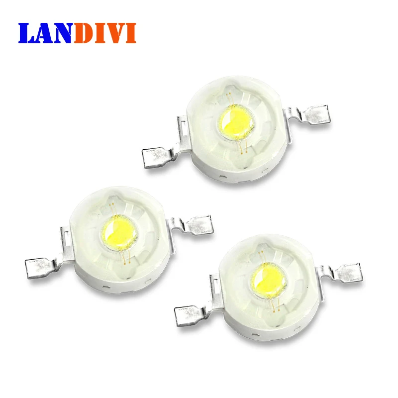 10PCS 3w led diode white 6000k 2000k High power chip Epistar emitting diodes for DIY bulb lamps wholesale light | Лампы и освещение