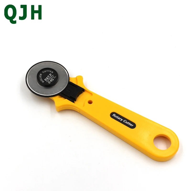 QJH 45 мм лоскутные роликовые колеса круглый нож для шитья кожи и ткани DIY бытовые