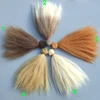 1/3 1/4 1/6 OB SD BJD small curly doll wigs / diy handmade texitle doll hair 20cm ► Photo 3/6