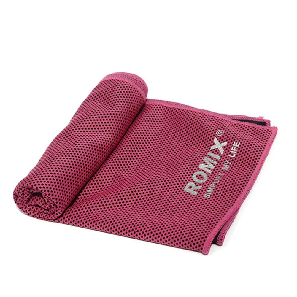 Hot Pink Спортивное Полотенце для отдыха на природе, для путешествий, для плавания, полотенце из микрофибры, быстросохнущее полотенце для лица, полотенце для мытья,, Новинка 4 - Цвет: Hot Pink