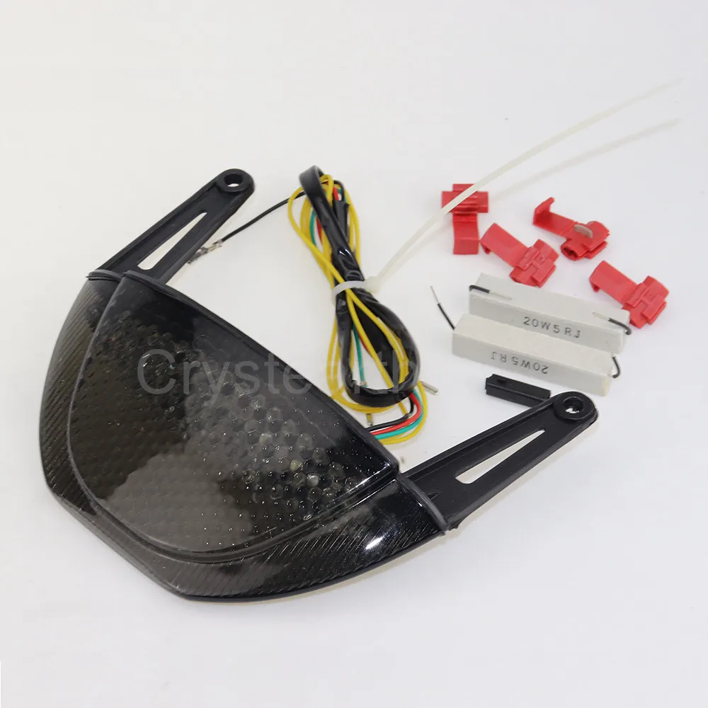 Smoke /Clear Lens Rear Tail Light Brake Turn Signals Integrated LED Light For Honda CBR600RR CBR 600RR 600 RR 2007-2012 08 09 10 цена Smoke /Clear Lens Rear Tail Light Brake Turn Signals Integrated LED Light For Honda CBR600RR CBR 600RR 600 RR 2007-2012 08 09 10 цены онлайн