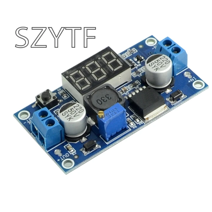 

LM2577 DC-DC Boost Step Up Module Converter Digital Voltmeter Display Voltage Meter 3A Output 3-34V to 4-35V