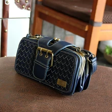 Vintage Woven Bag Handbags 2016 New Korean Version Small Package Messenger Bags Retro Handbag Shoulder Bag Diagonal Package Vintage Woven Bag Handbags 2016 New Korean Version Small Package Messenger Bags Retro Handbag Shoulder Bag Diagonal Package