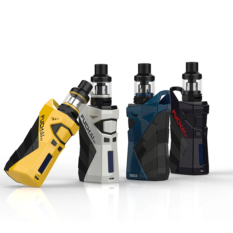 Предзаказ Sigelei Fuchai r7 набор коробка мод комплект цинковый сплав + пластик с T4 2 5 мл