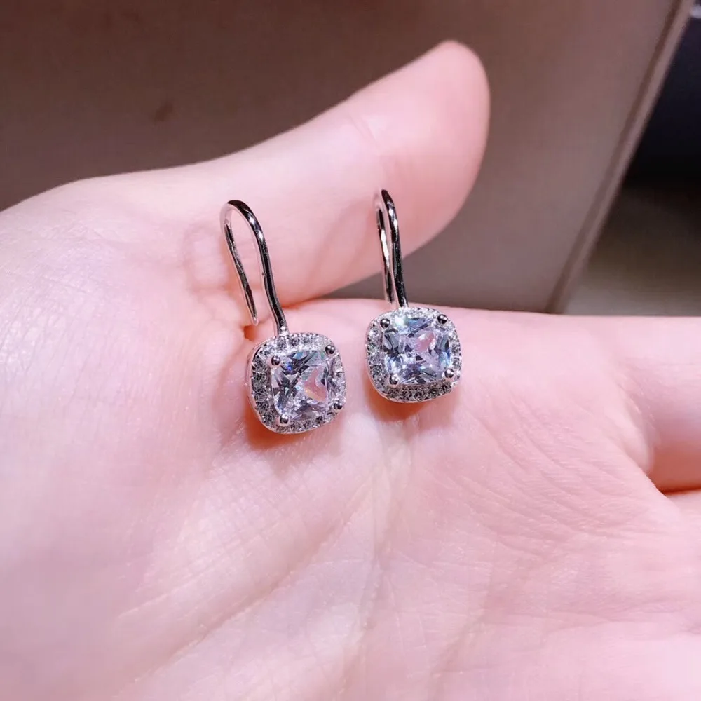 

YTF38 Gift temperament studs with earrings S925 Silver Earrings