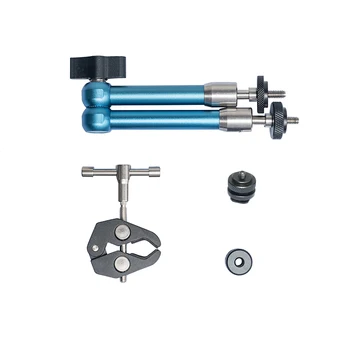 

ASXMOV aluminum alloy 11 inch magic arm for monitors, photographic lights, microphones other equipment blue
