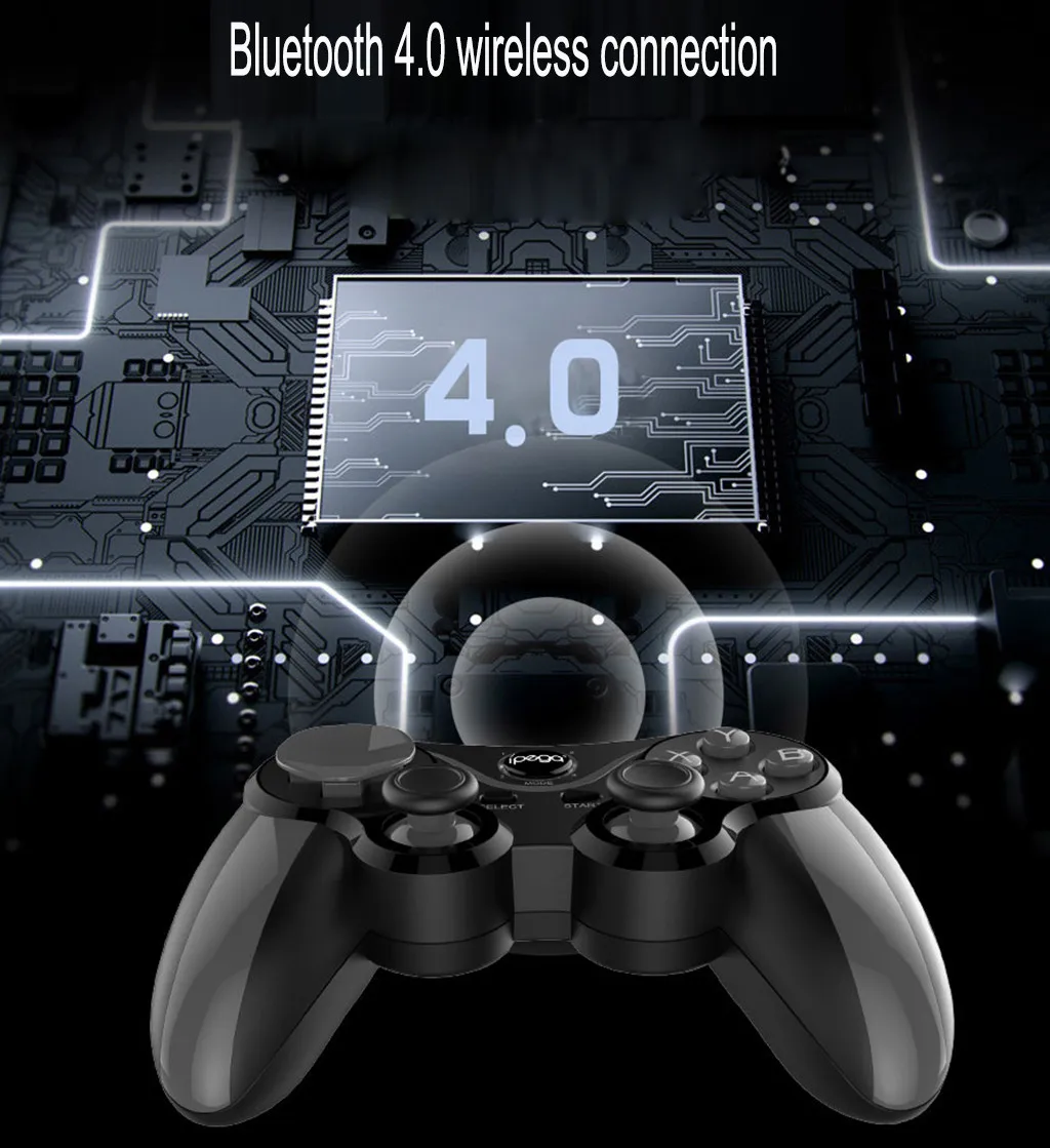 ГОРЯЧАЯ Беспроводная Bluetooth игровой контроллер геймпад джойстик для Android планшетный ПК, телевизор коробка игра геймер игровые видеоигры