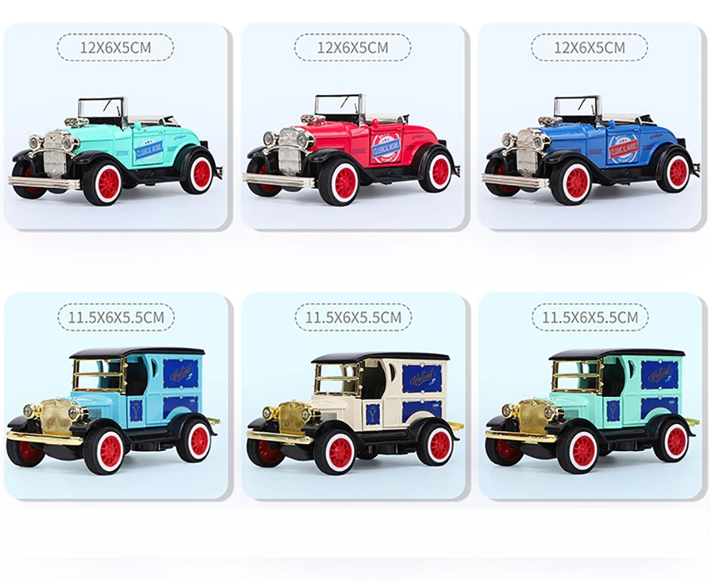 Classical Car Model Size