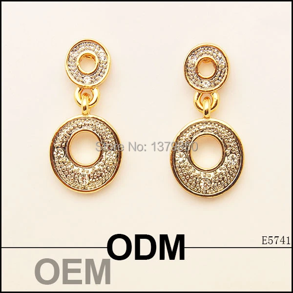 ROUND SWEET STYLE GPS TRACKER EARRINGS FOR KIDS