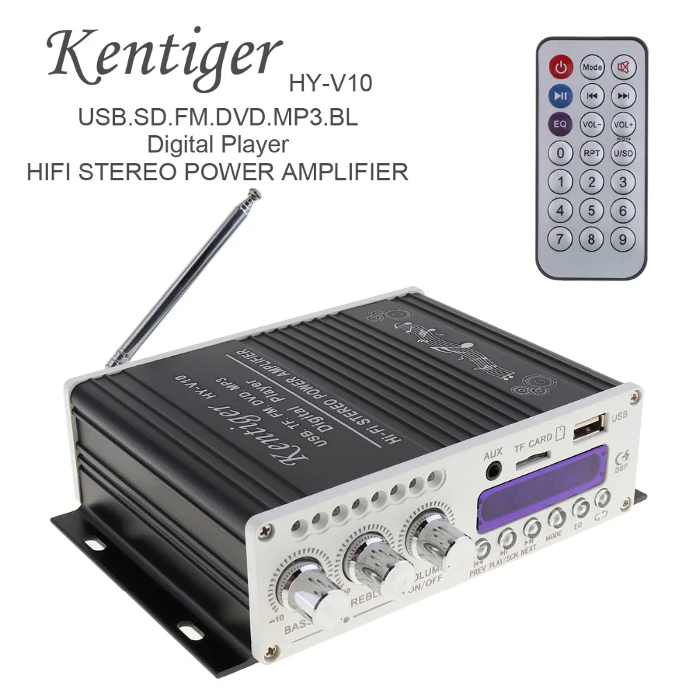HIFI 2CH Bluetooth font b Car b font Power Amplifier Stereo FM Radio Motorcycle Auto Digital