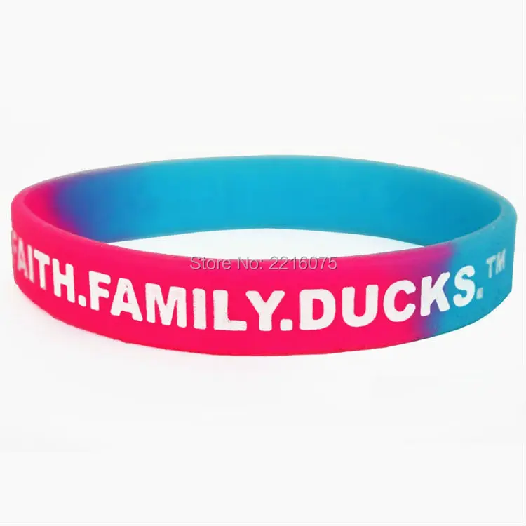 300pcs Duck Commander Faith Family Ducks Silicone Wristband Rubber 300pcs Duck Commander Faith Family Ducks Silicone Wristband Rubber Bracelets Free Shipping By Dhl Express In Cuff From Jewelry Accessories On