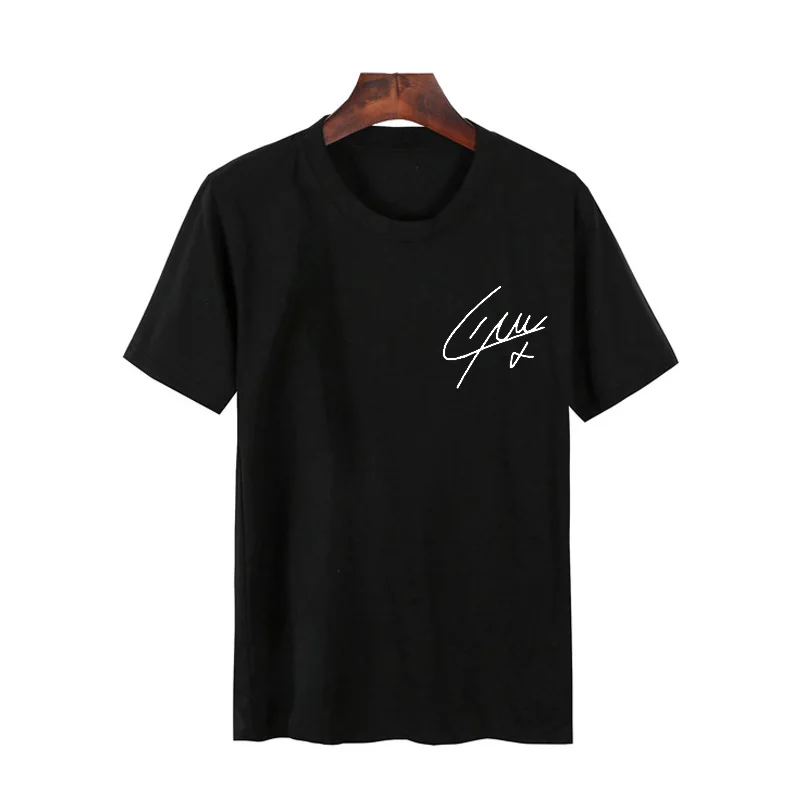 One Direstion T Shirt Men Women Zayn MalikLiam Payne Niall Horan Louis Tomlinson Signature T-Shirt Summer Round Neck Pocket Top