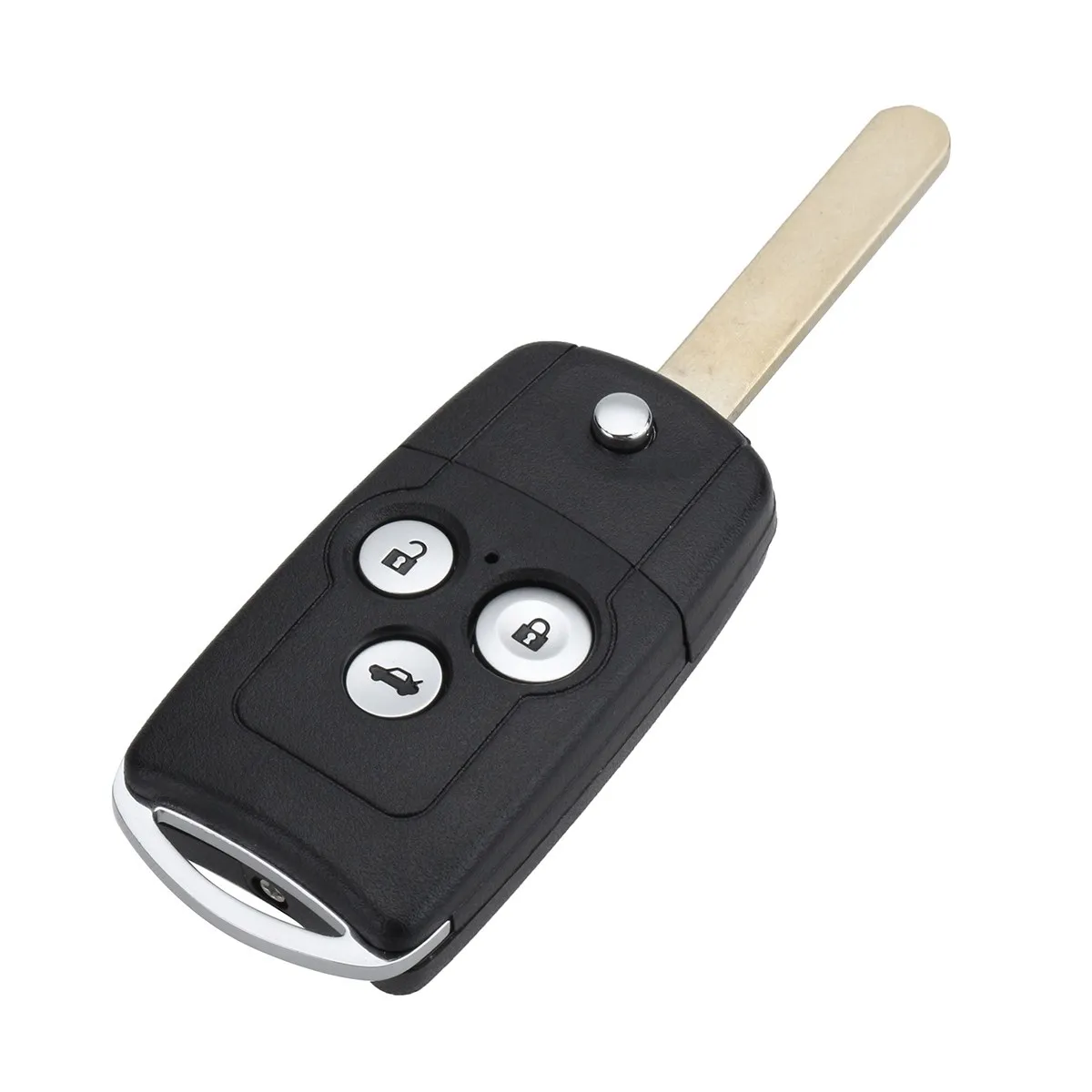 3 Buttons Car Remote Flip Key Fob Case Shell Upgrade For Honda <br />for Civic for Accord Jazz CRV-in Car Key from Automobiles