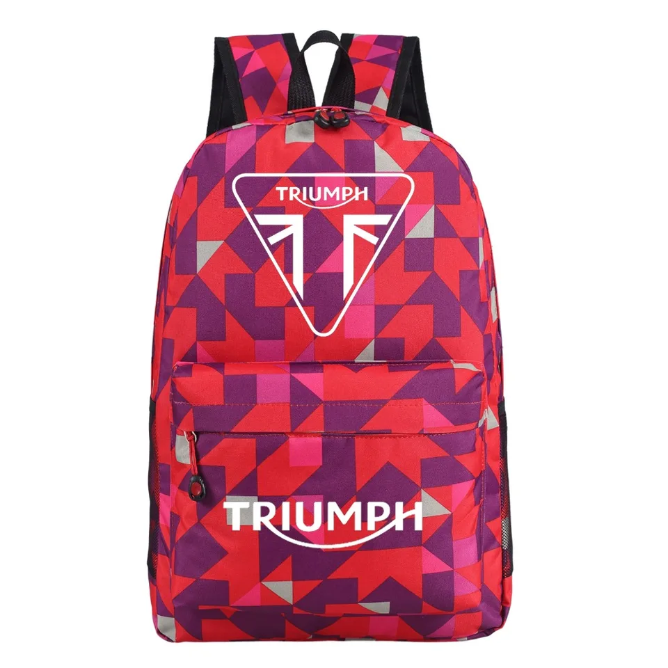 triumph white pink backpack