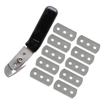 

EHDIS Vinyl Film Wrapping Paper Cutter Knife with 10pcs Spare Blades Carbon Sticker Cutting Tools Car Wrap Tools Utility Knife