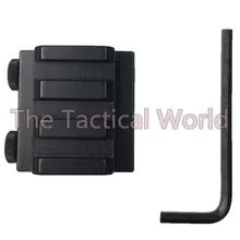 Тактические охотничьи аксессуары, крепление для прицела, 3 слота, 1/2 дюйма, Пикатинни, Вивер, крепление для подъемного прицела, 20 мм, крепление для фонарика