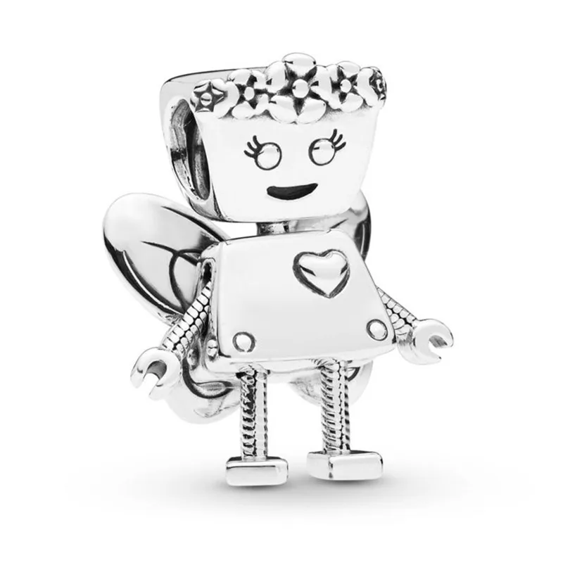 

2019 New 925 Silver Bead Limited Edition Floral Bella Bot Charm Fit Original Pandora Bracelet Bangle for Women DIY Jewelry Gift