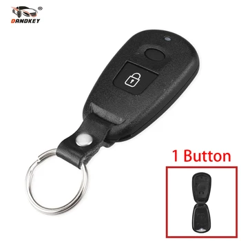 

DANDKEY 1x Remote Key Shell Control Fob Case 1 Button For Hyundai Elantra 2004 2005 2006 2007 2008 Replacement Remote Key Shell