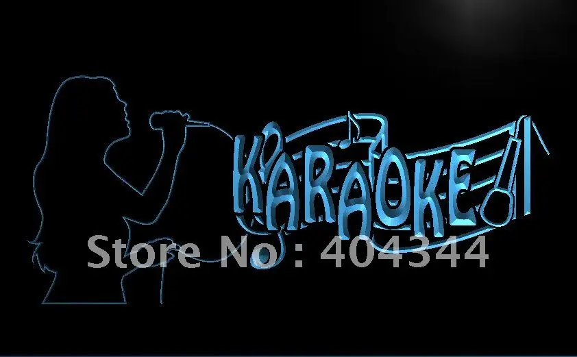 

LB843- Karaoke Singing Lady Display Bar LED Neon Light Sign