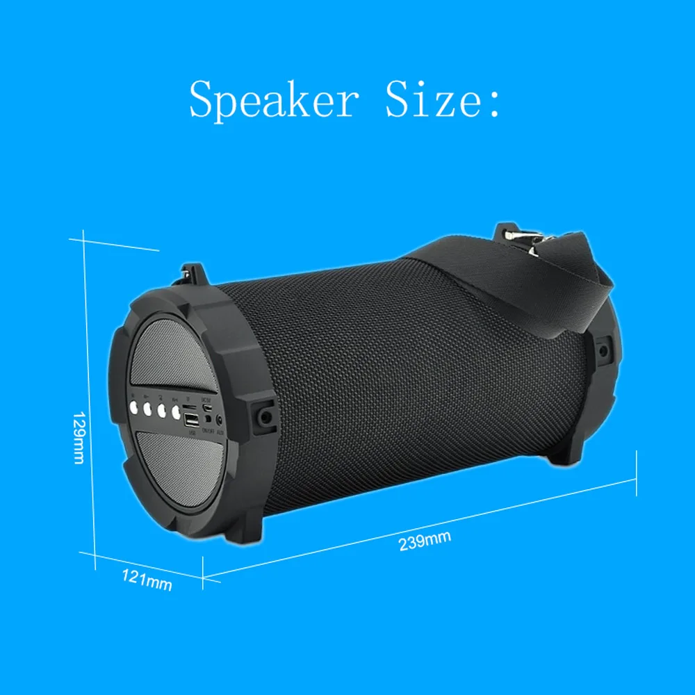 Karabale портативный наружный Bluetooth динамик будильник HIFI успокаивающий звук