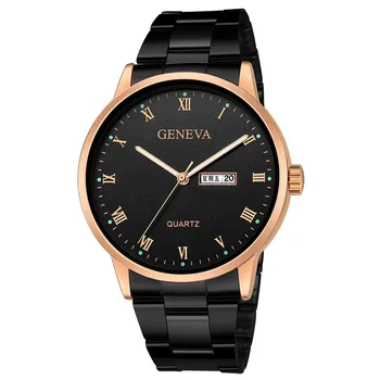 

DISU Women Wrist Watch Quartz Sport Military Stainless Steel Dial Leather Band watches women fashion watch 2019 relogio feminino