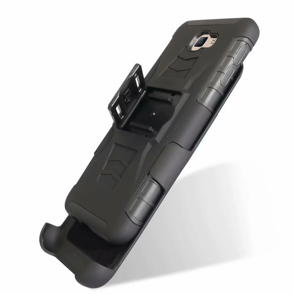 Ударопрочный жесткий чехол с подставкой и зажимом для ремня Samsung Galaxy A5 2017