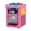 Desktop Ice Cream Machine Colorful Soft Serve Ice Cream Maker 20L/H Leisure Food Device 3 Heads 2