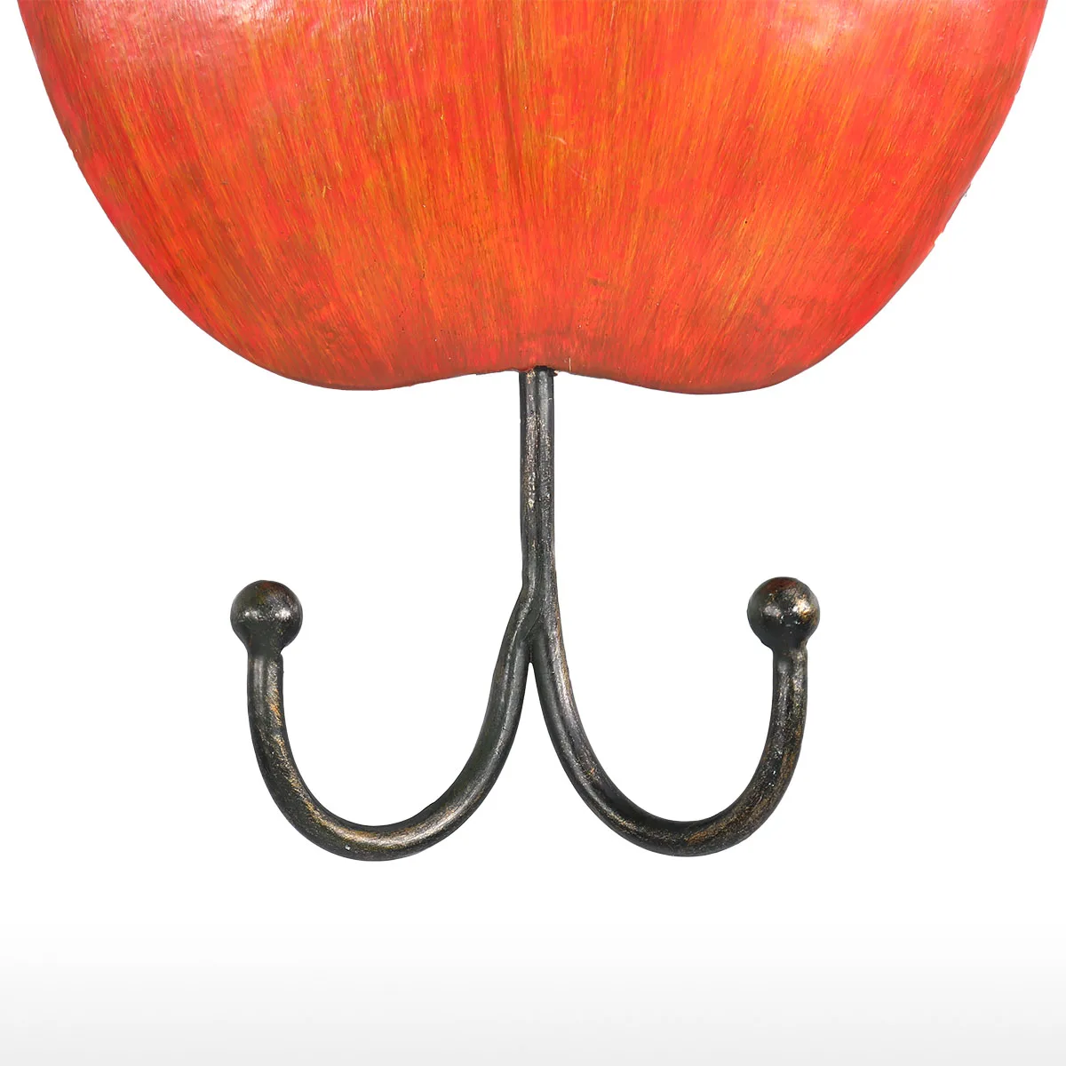 Держатель для ключей в виде яблок, Настенная декоративная железная настенная вешалка, крючок для одежды, вешалка для ключей, крючок для шляп, аксессуары для украшения дома, современные