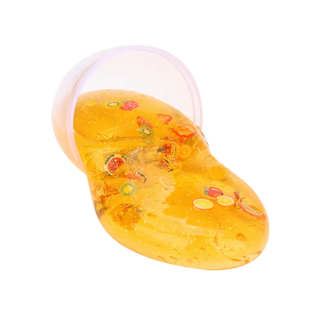 Яйцо цветной Лизун игрушка тонкий антистресс губчатая Радуга Мягкая слизи пушистые детские антистрессовые игрушки расслабляющие подарки тонкая глиняная игрушка