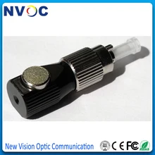 5 шт./лот, FC круглый одномодовый многомодовый голой волоконный адаптер, FC голой волоконный круговой OTDR тестовый фланец, волокно-оптический адаптер