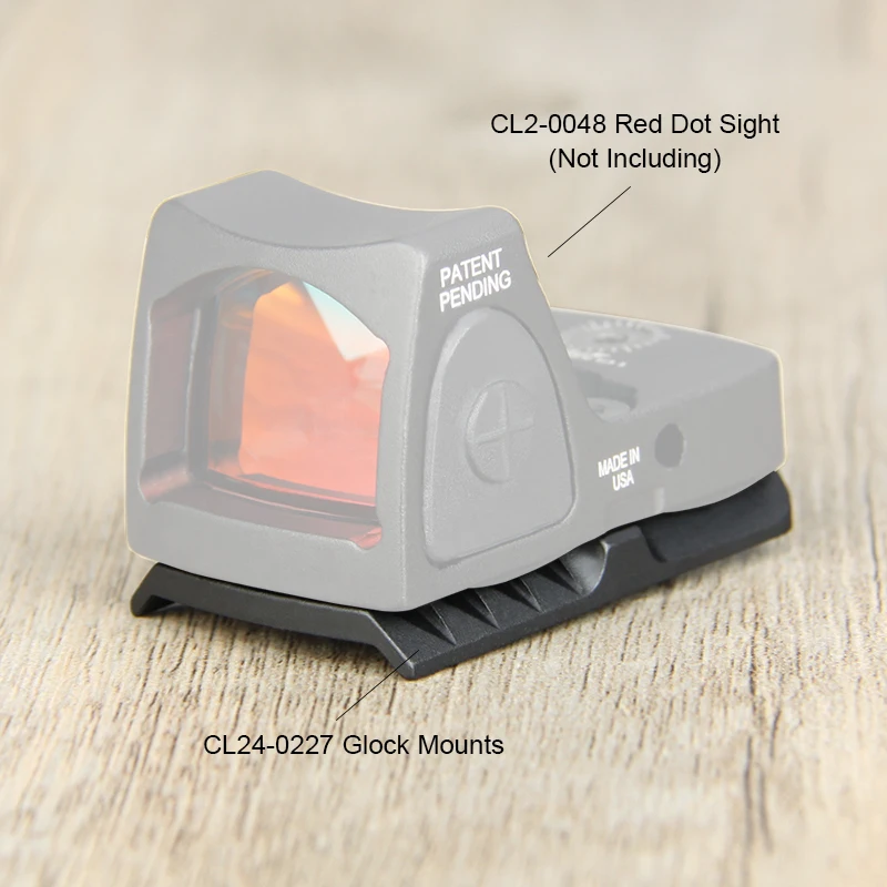 

PPT Hunting Scope Plate Base Mount Tactical RMR Red Dot sight Mount Accessory for pistol GZ24-0227