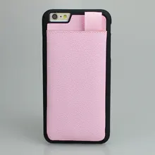 Для iPhone6s Plus Личи Зерна Кожаный Чехол С Карты Карман Для iPhone 6-4.7 «Бумажник Чехол Противоударный крышка