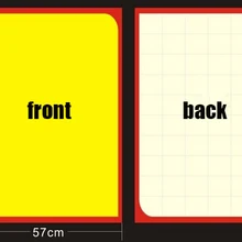 2 К 840*570 мм большие размеры пустой поп-высокое качество двойной бумаги меди Рекламы Бумаги Акции плакат