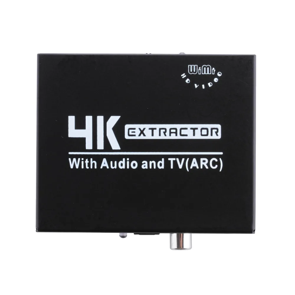 

HDMI to HDMI + fiber R / L audio splitter 5.1 output DTS decoder HDMI divider EC080