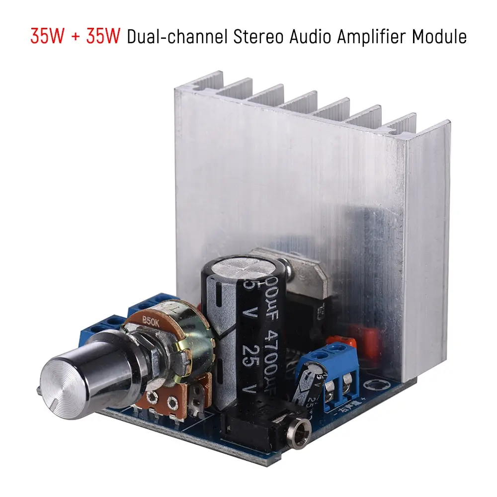Стерео 2,0 аудио усилитель модуль 15 Вт+ 15 Вт двухканальный мини-усилитель плата Amplify DIY монтажная плата с радиатором