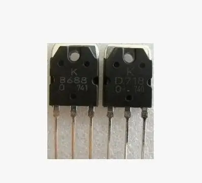 2 пары 2SD718 2SB688 транзистор(2 x D718+ 2 x B688) лучшее качество
