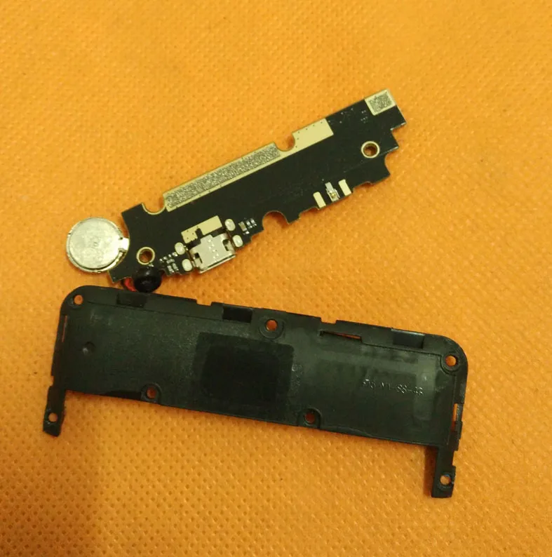 Б/у оригинальная зарядная плата с usb-разъемом + Громкий динамик для HOMTOM HT5 MTK6735