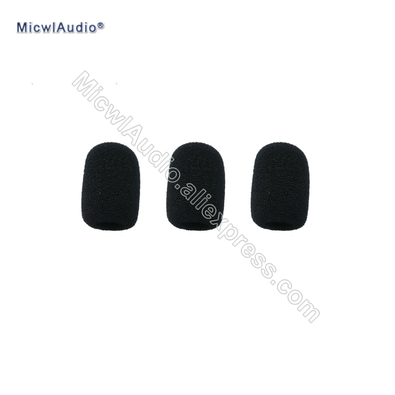 

Elastic Sponge Cover 10mm Inner Diameter 30mm Length Shotgun Wind Protection for the Microphone Black